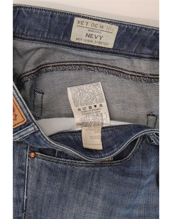 Diesel Jean Slim Nevy Femme W30 L34 Bleu Coton