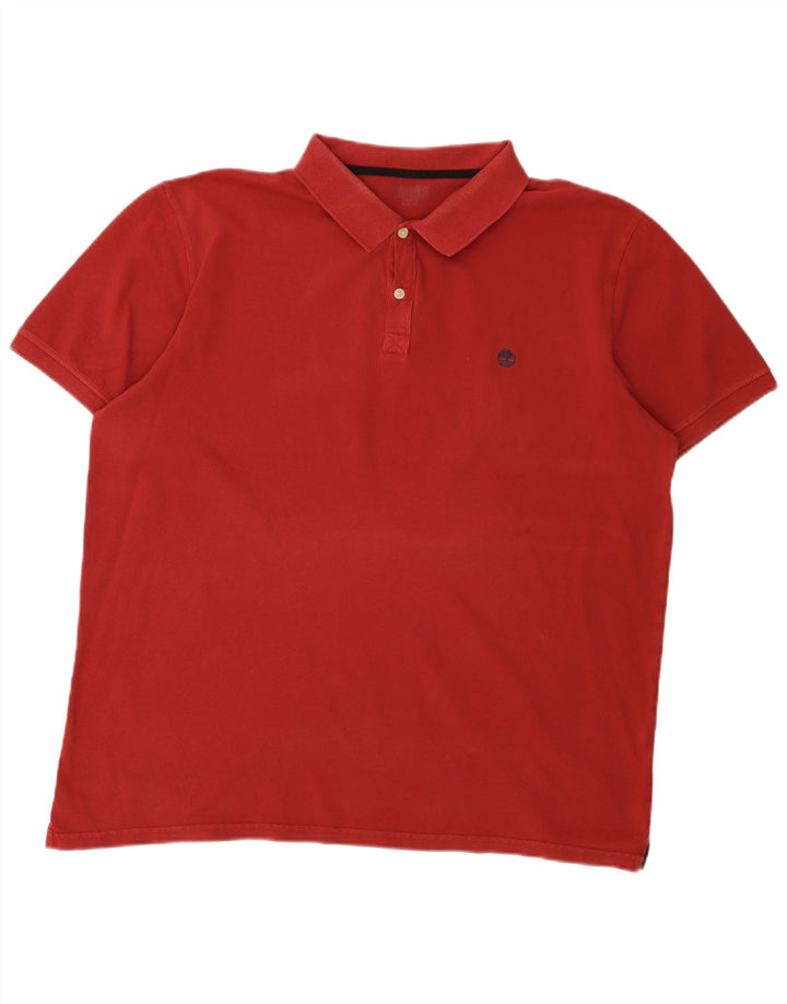 Timberland Polo Slim Fit Homme 2XL Rouge