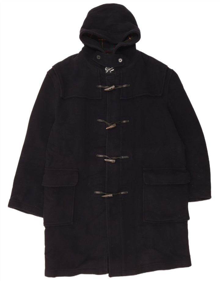 GLOVERALL Duffle Coat à capuche pour homme UK 46 3XL Bleu marine Laine