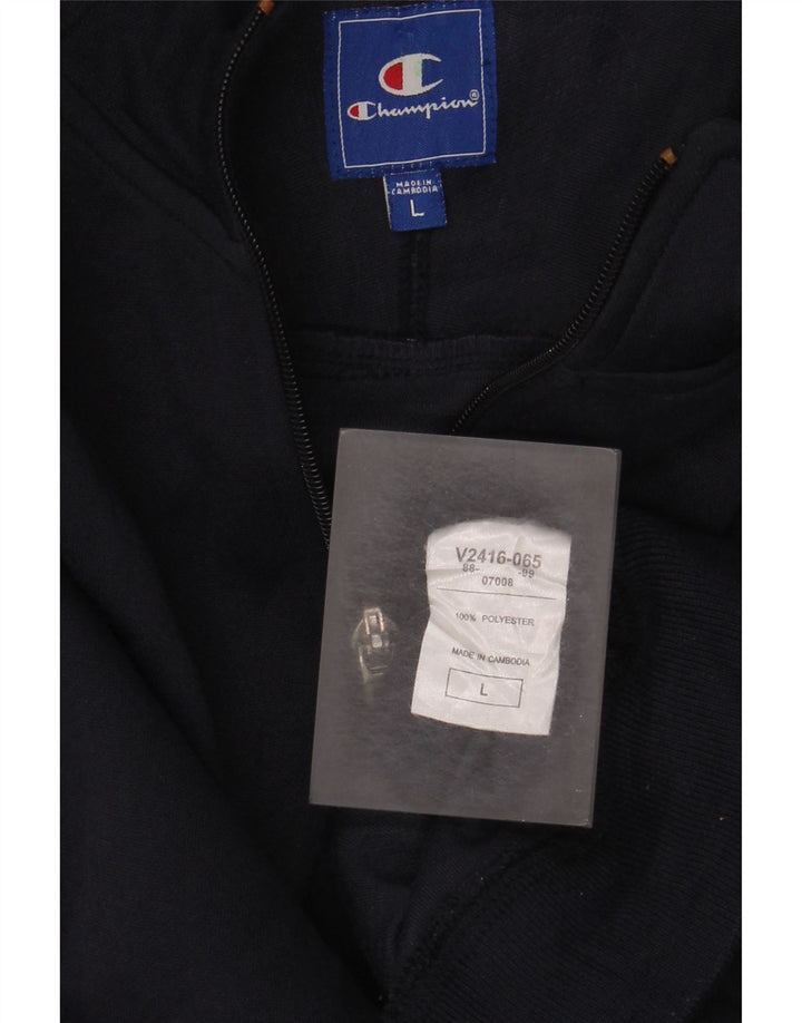 Champion Veste de survêtement pour homme Taille L Bleu marine Polyester