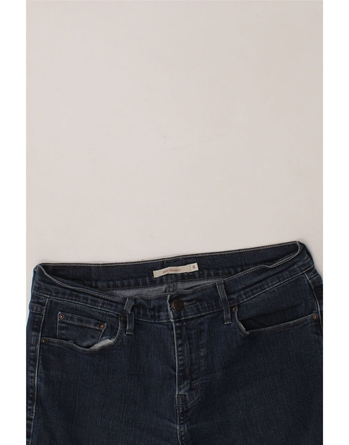 LEVI'S Womens 505 Straight Jeans US 8 Medium W32 L29 Blue Cotton Vintage Levi's and Second-Hand Levi's from Messina Hembry 