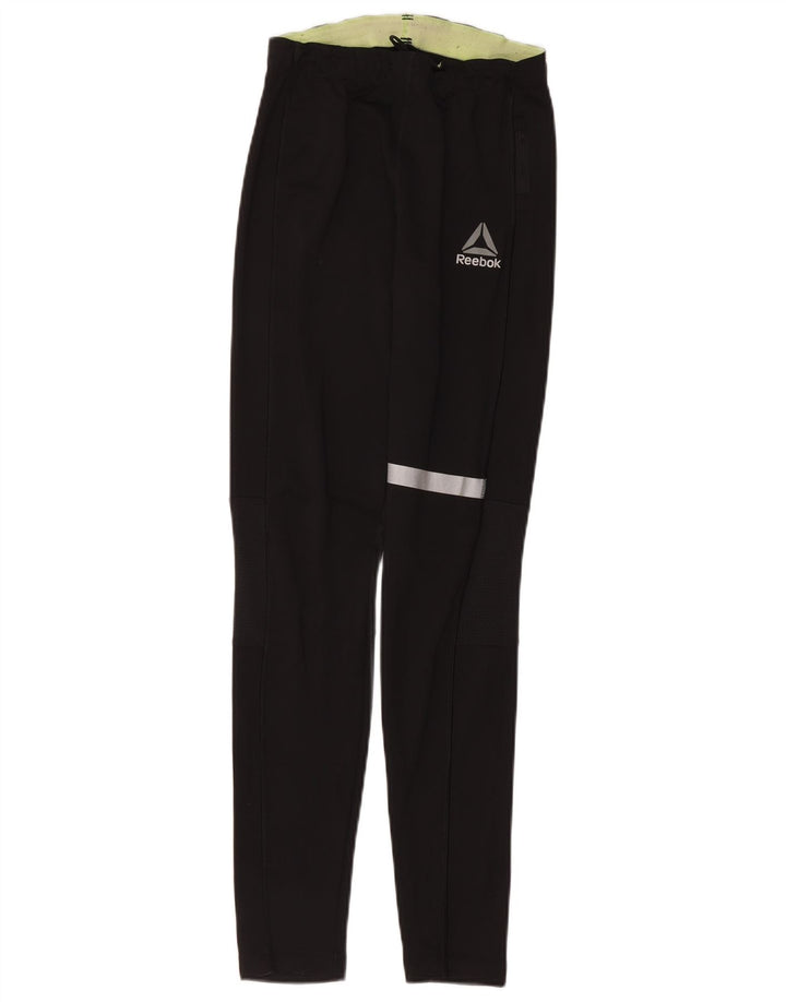 REEBOK Leggings Femme UK 42 Noir Moyen