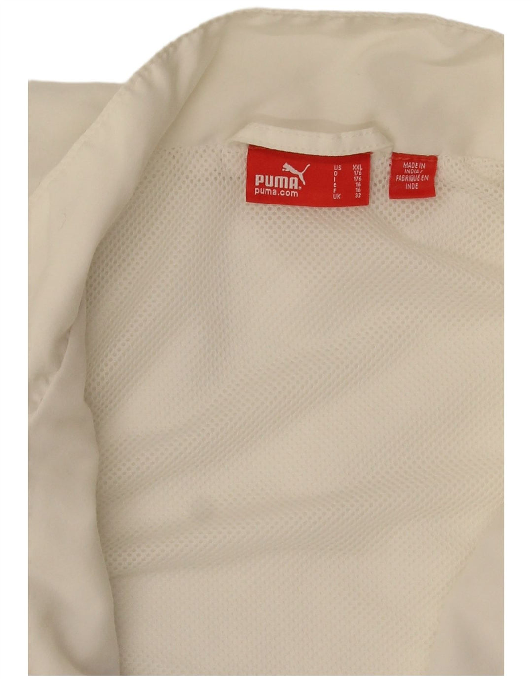 Puma Veste de Survêtement Graphique Fille 15-16 Ans Blanc