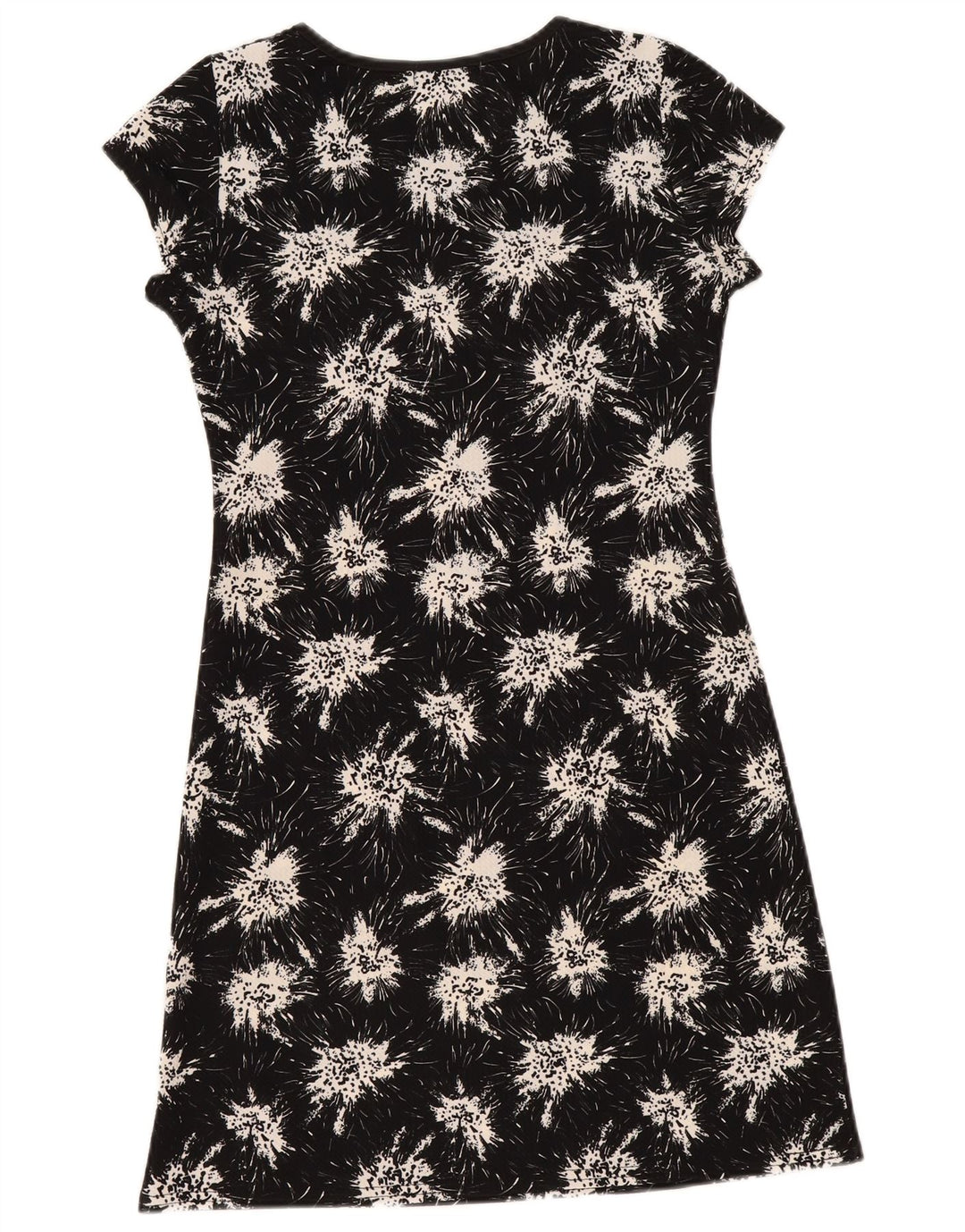 Robe fourreau pour femmes Liu Jo UK 12 Medium Noire à fleurs en polyester