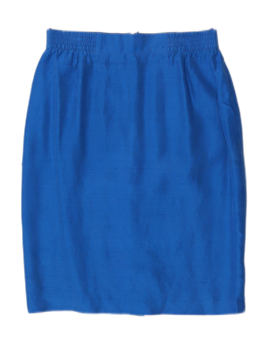 Vera Mont Ensemble jupe 2 pièces 6 boutons pour femme UK 14 Medium W28 Soie bleue