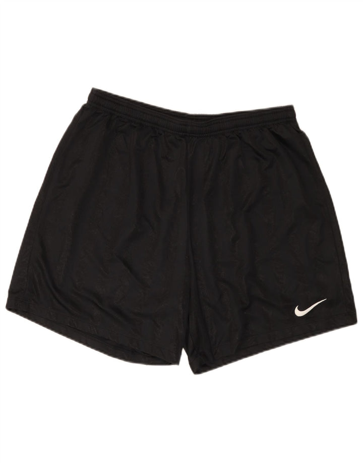 NIKE Short de sport pour homme XL Noir Polyester
