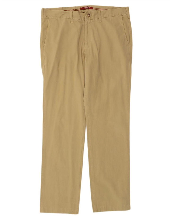 Carrera Pantalon Chino Droit Homme W38 L32 Beige