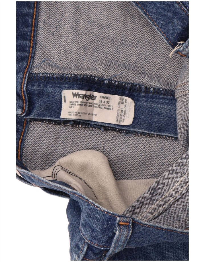 WRANGLER Short en Jean Homme W38 XL Bleu Coton