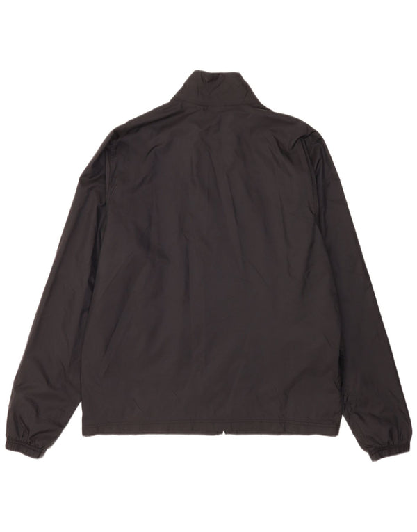Nike Veste de pluie pour homme UK 40 Large Noir Nylon
