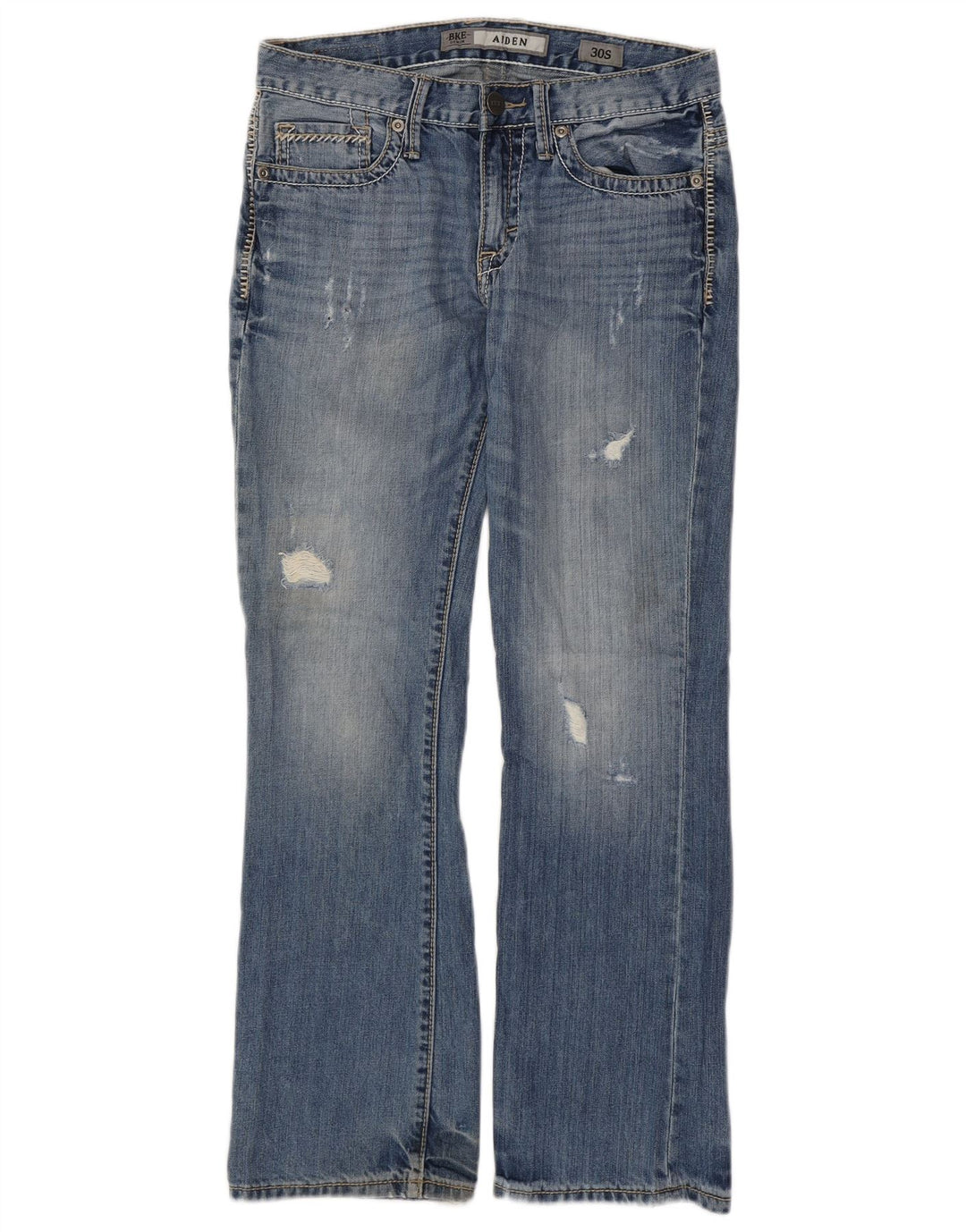 BKE Jean Bootcut Femme Aiden W30 L29 Bleu Coton