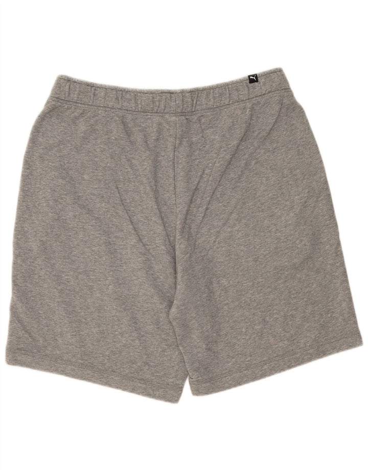 Puma Short de Sport XL Homme Gris Moucheté