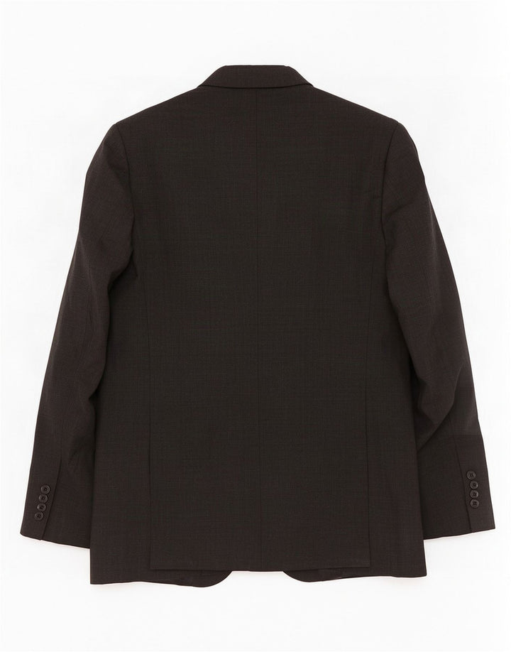 Marks & Spencer Veste blazer à 2 boutons pour homme Taille 38 Laine gris moyen