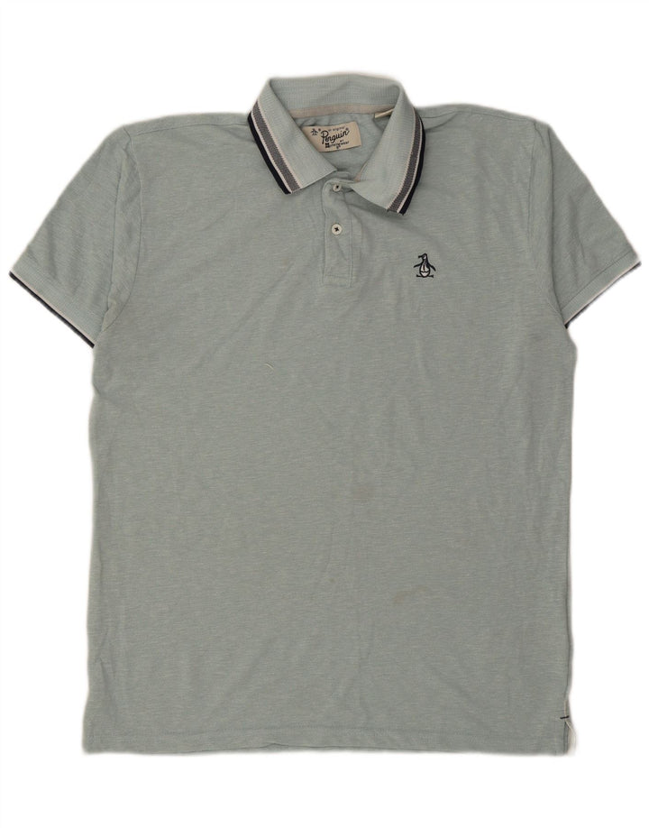 Penguin Polo Homme XL Bleu Coton