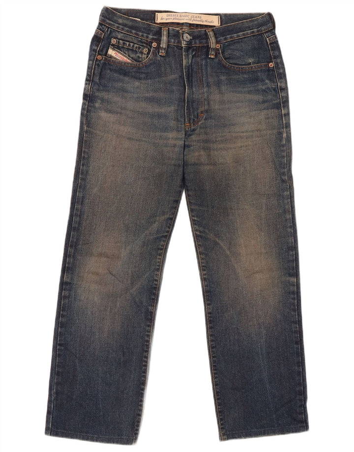 DIESEL Jean court homme W28 L25 bleu coton