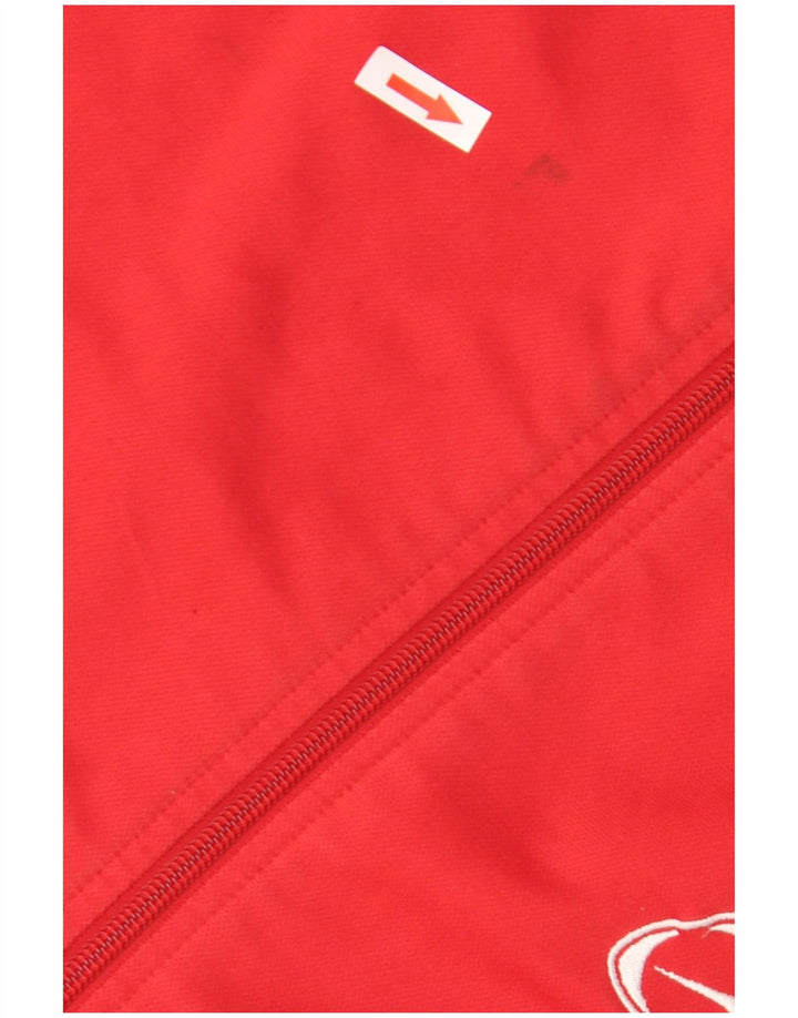 Nike Veste de survêtement pour homme UK 35/37 Petit Rouge Colorblock Polyester