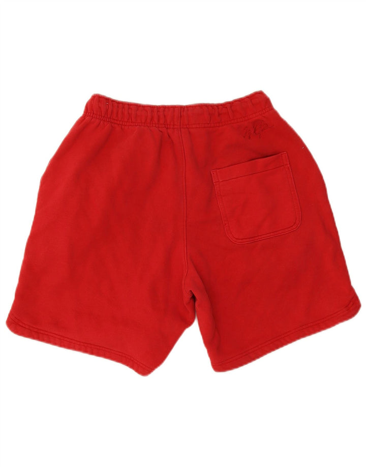 Short de sport Nike pour homme, petit, rouge, en coton