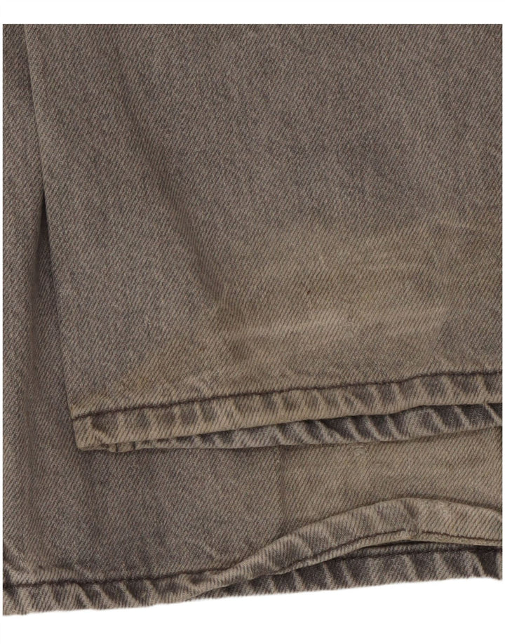 Zara Jean large pour femme EU 38 Medium W28 L33 Gris Coton