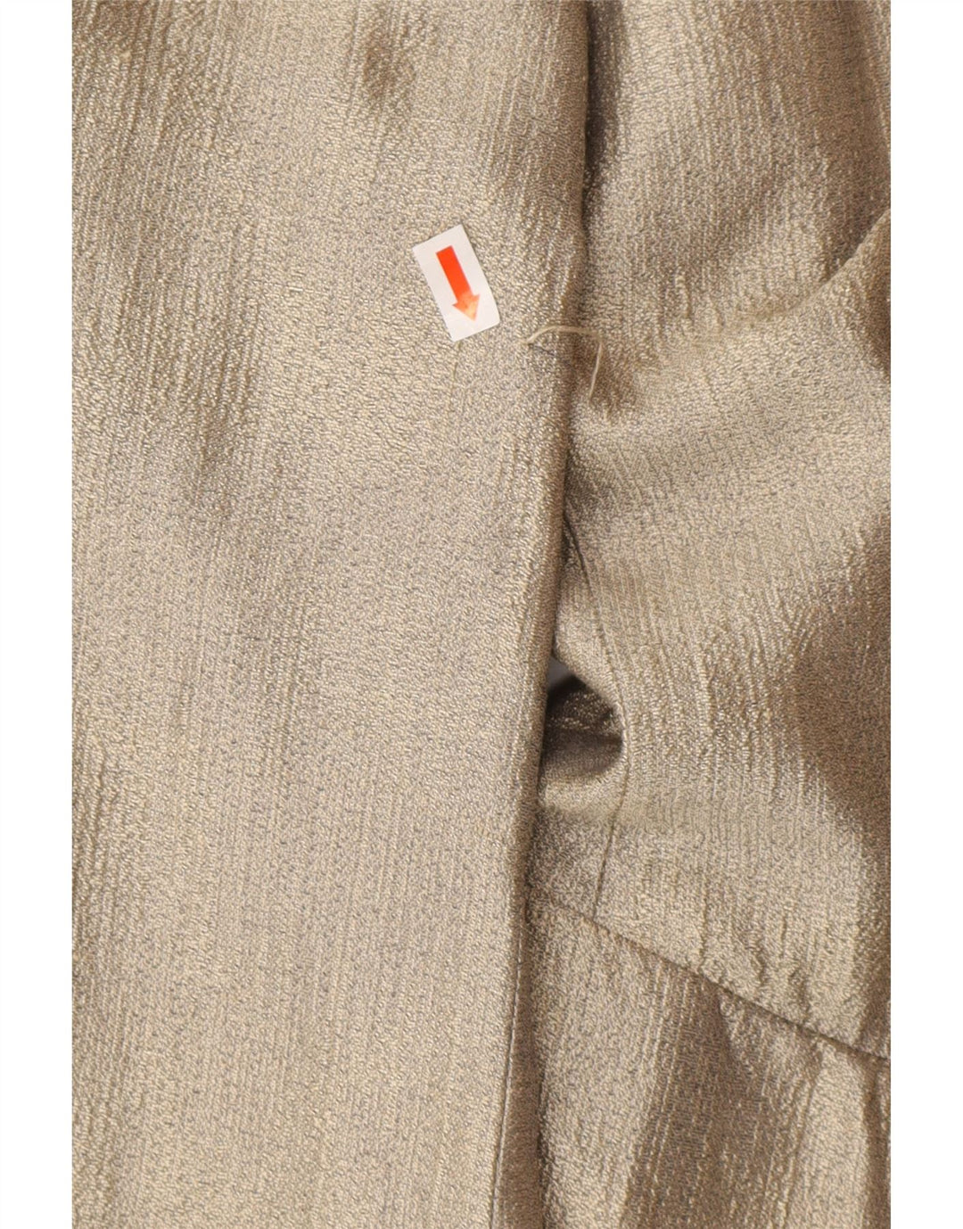 ESCADA Veste blazer longue à 1 bouton pour femme Elements EU 36 Small Doré