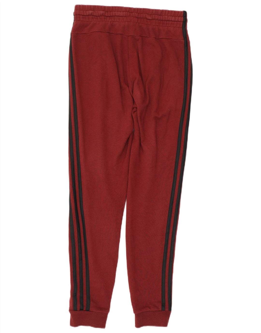 ADIDAS Pantalon de survêtement pour femme Joggers UK 4/6 XS Bordeaux Coton