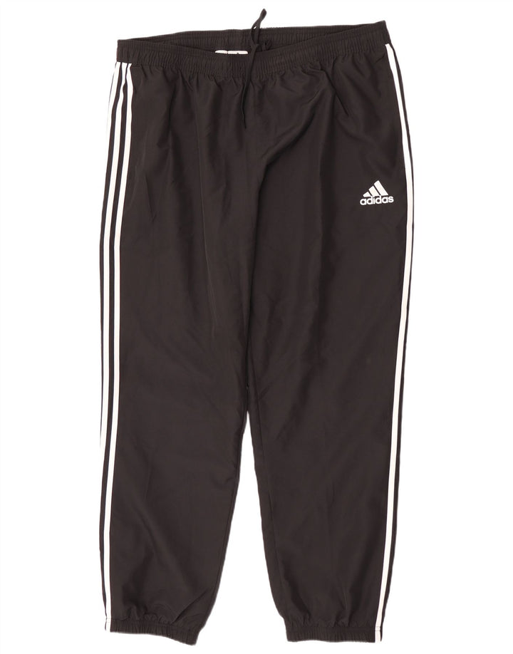 Adidas Pantalon de survêtement pour homme Joggers 2XL Noir Polyester