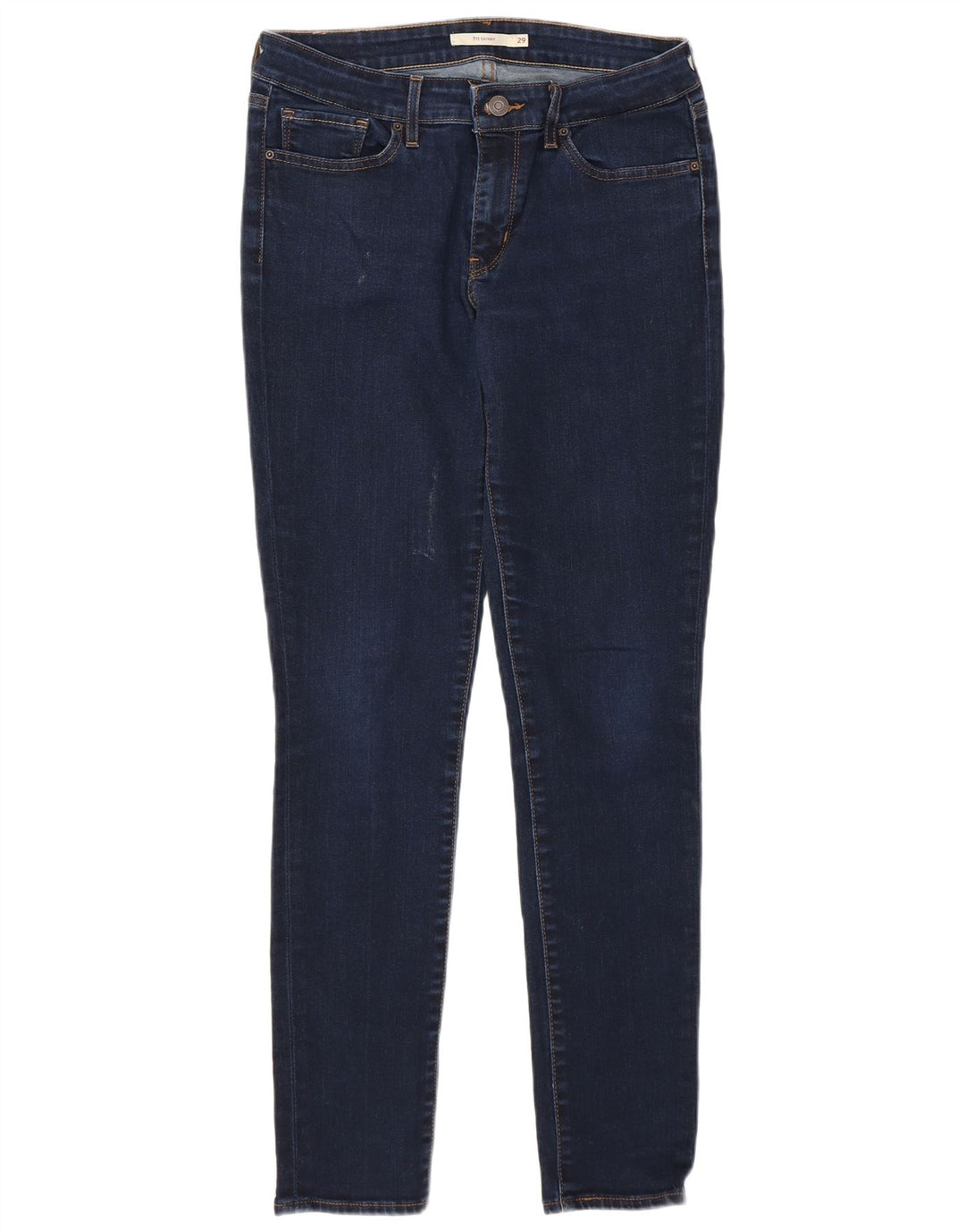 LEVI'S Jean Skinny Femme W29 L30 Bleu Marine Coton