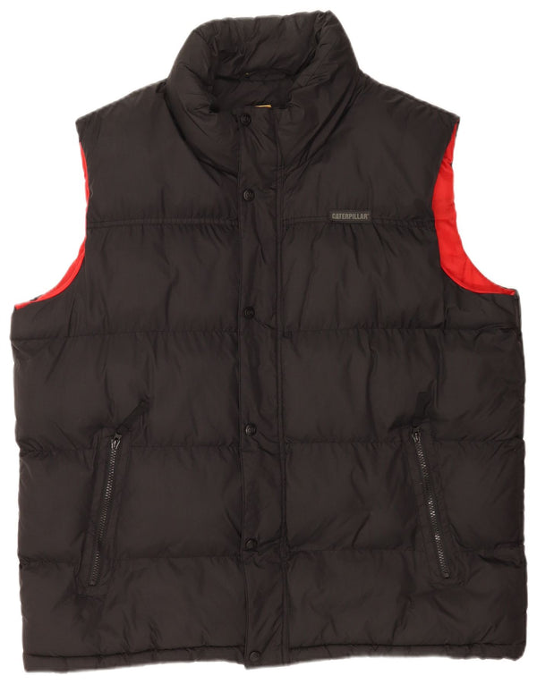Caterpillar Gilet rembourré pour homme UK 44 2XL Noir Nylon