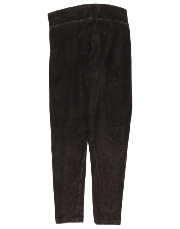 Marks & Spencer Pantalon court en velours côtelé pour femme UK 14 Large W32 L24 Gris