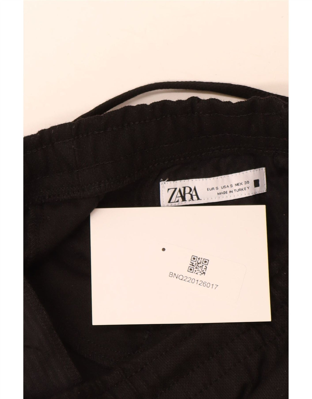 Zara Pantalon De Survêtement Homme Petit Noir Polyester