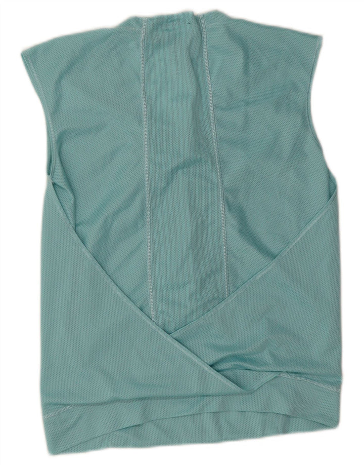 Adidas Clima 365 Débardeur pour femme UK 10 Petit Bleu Polyester