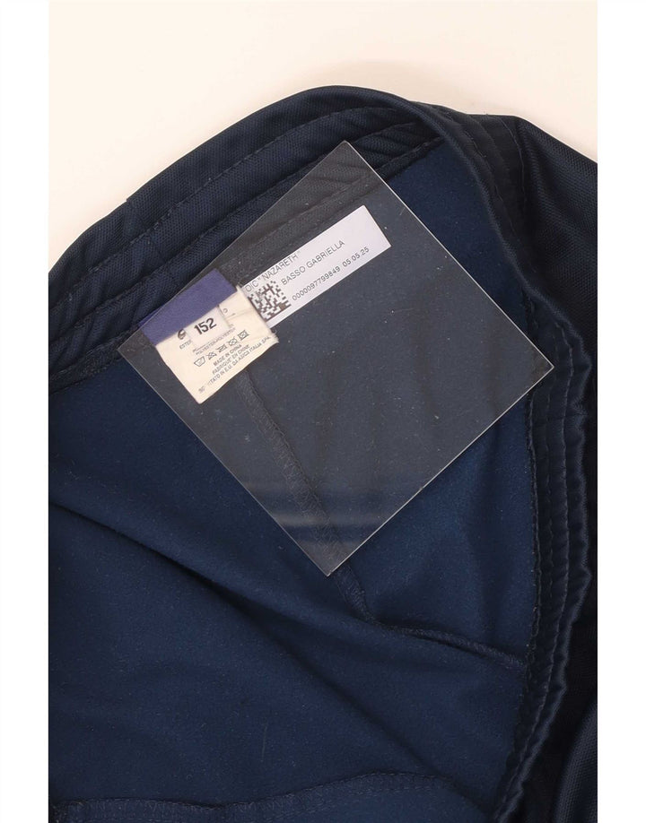 Asics Pantalon de Survêtement Garçon 11-12 ans Bleu Marine Polyester