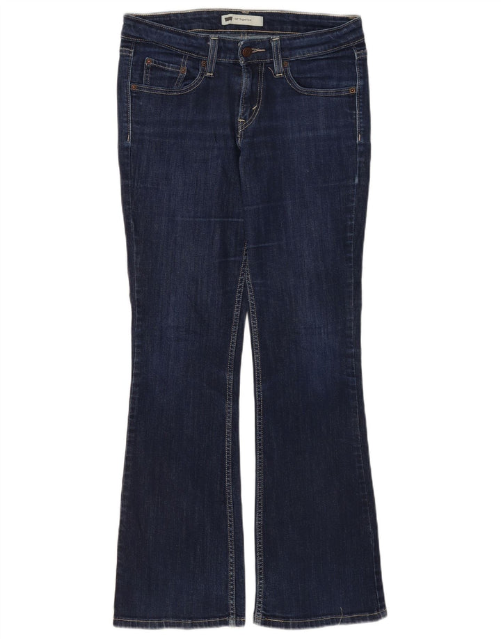 Levi's Jean Bootcut 518 Super Low Femme US 7 Medium W30 L30 Bleu Marine