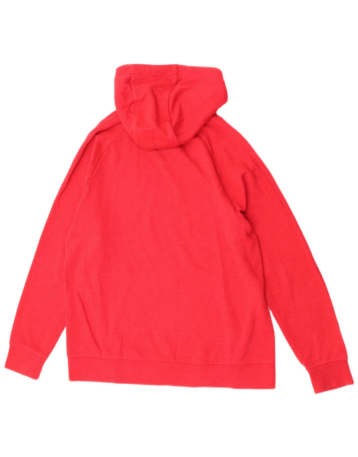 Nike Pull à capuche graphique en coton rouge moyen pour homme
