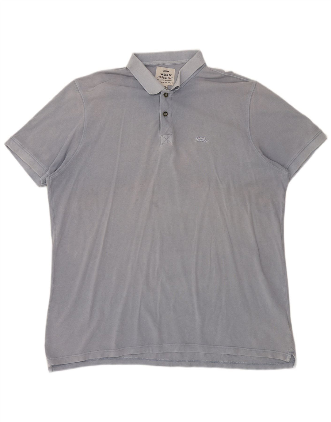 Weird Fish Polo Homme 2XL Bleu Coton