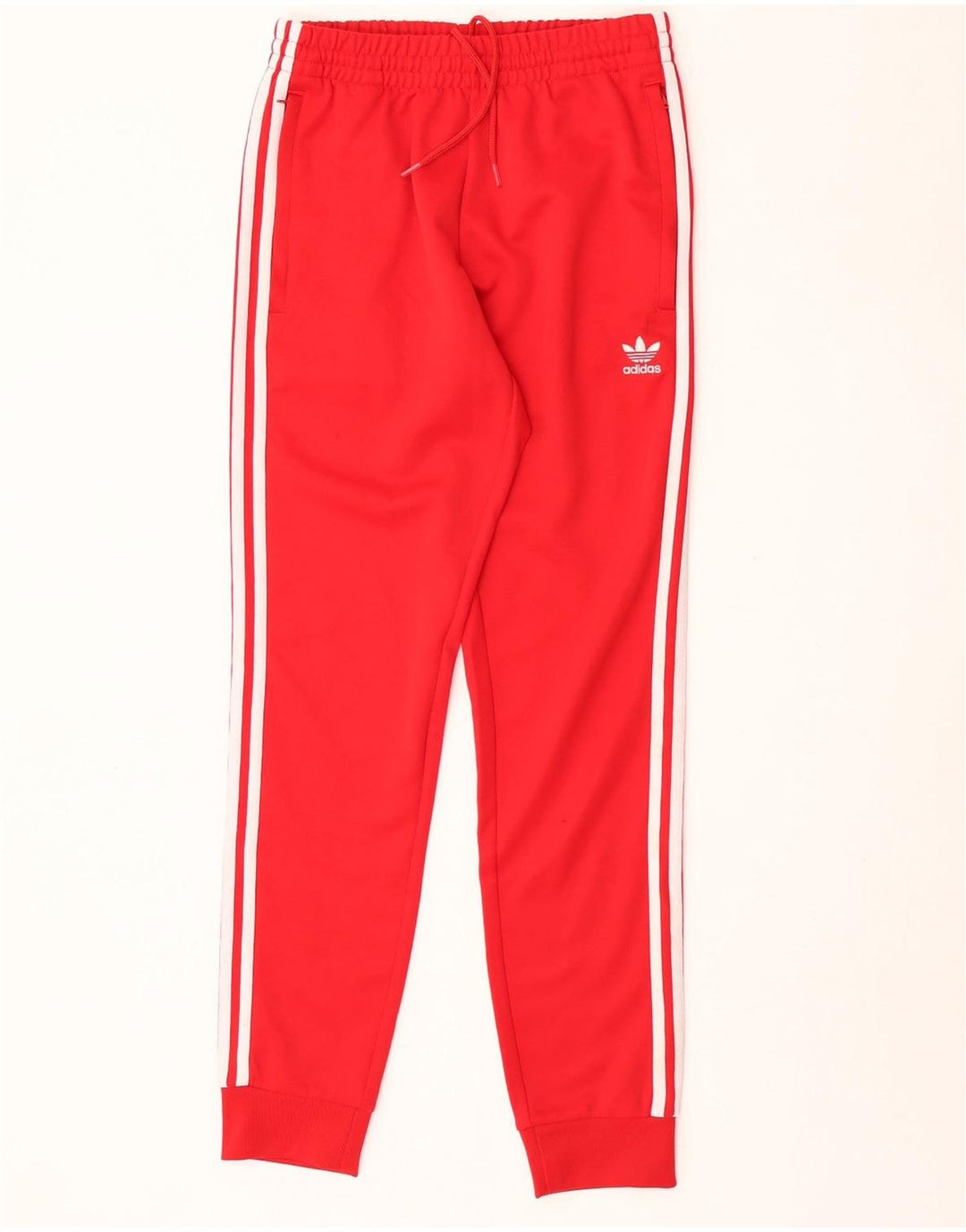 Adidas Pantalon de survêtement pour homme Pantalon de jogging Petit Rouge Polyester