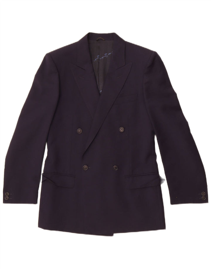 Pierre Cardin Veste Blazer Double Boutonnage Homme UK 36 Petit Bleu Marine
