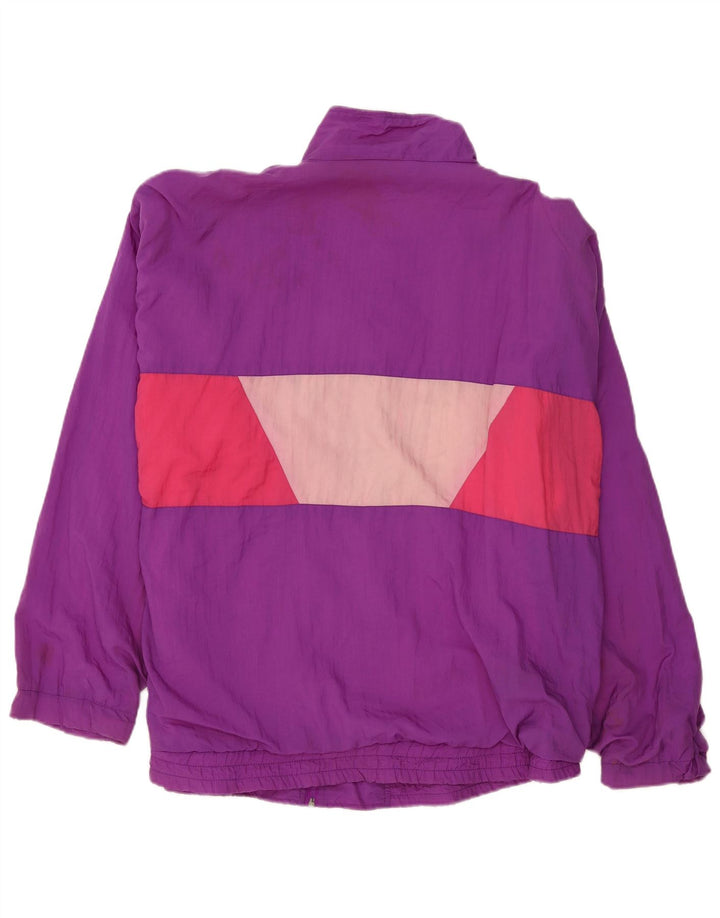 Active Veste de survêtement pour homme 2XL Violet Colourblock Polyester