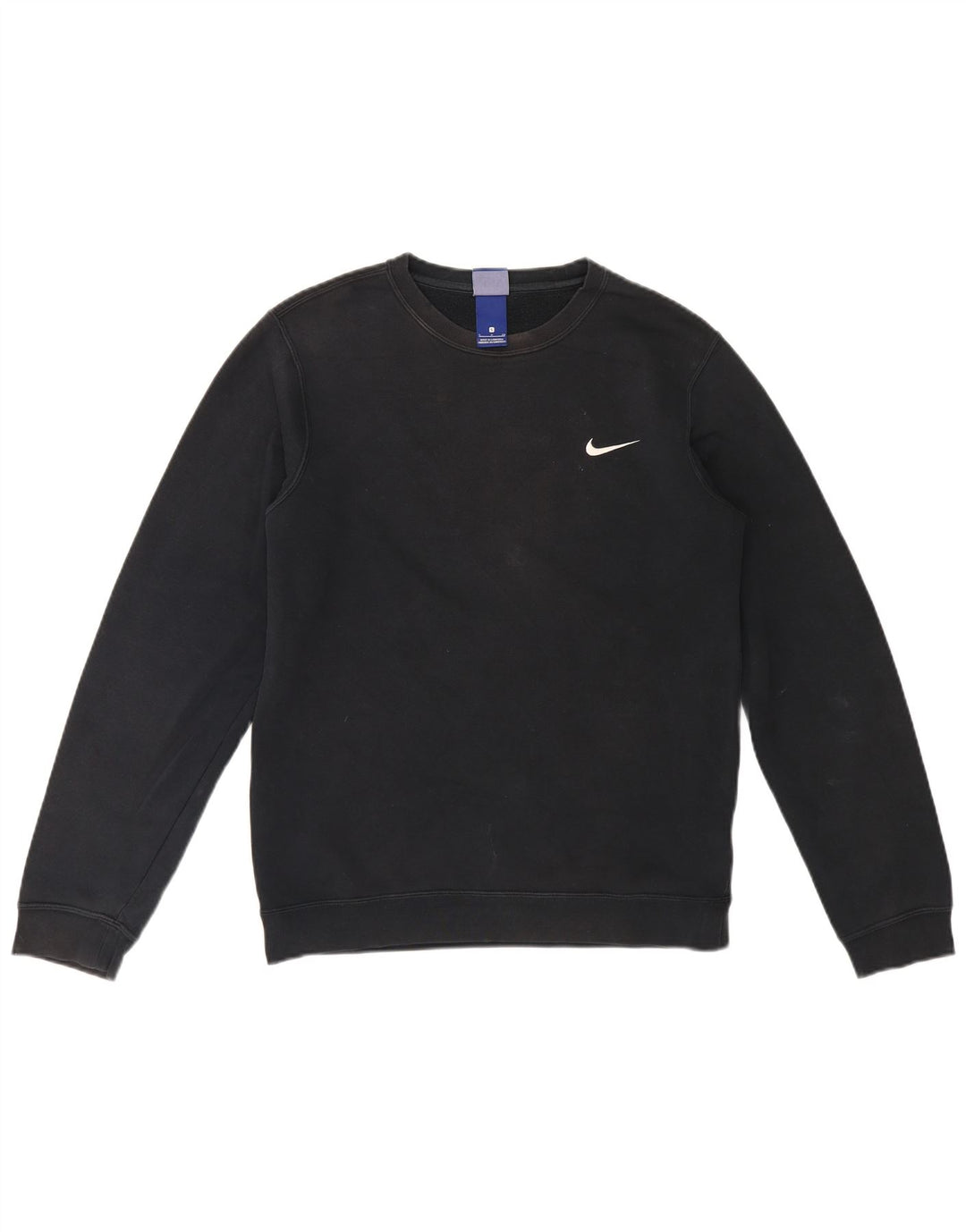 Nike Sweat-shirt pour homme en coton noir Taille S