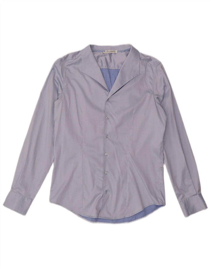 NARACAMICIE Chemise Femme UK 16 Grand Bleu Coton