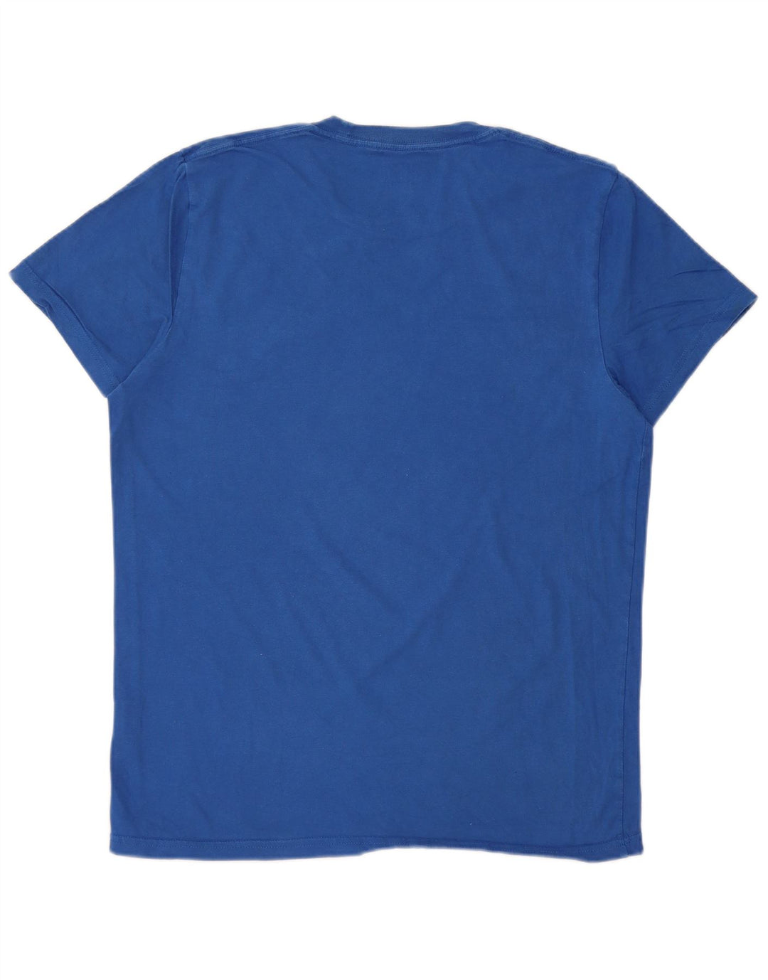 HOLLISTER T-Shirt Homme Bleu Moyen Coton