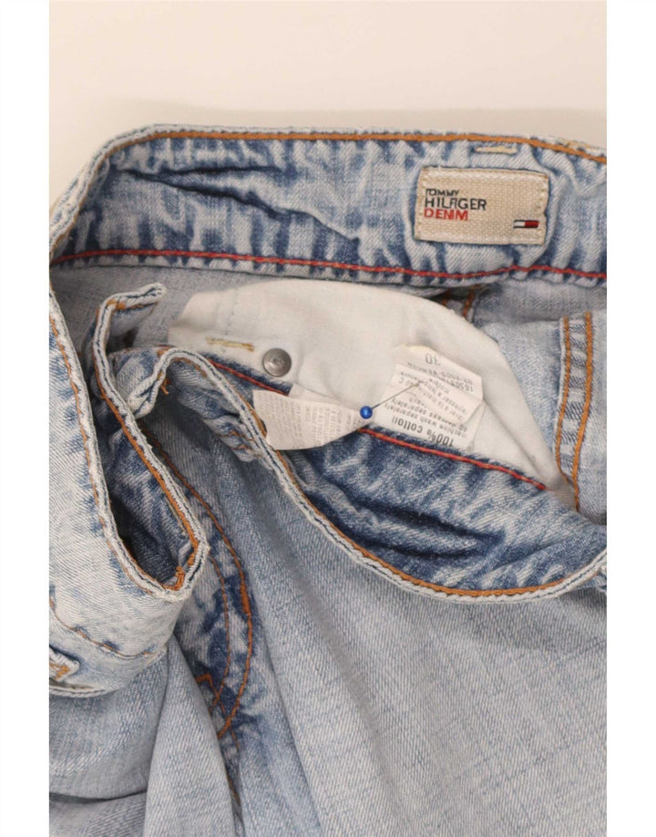 Tommy Hilfiger Jean Capri Femme W30 L21 Bleu Coton