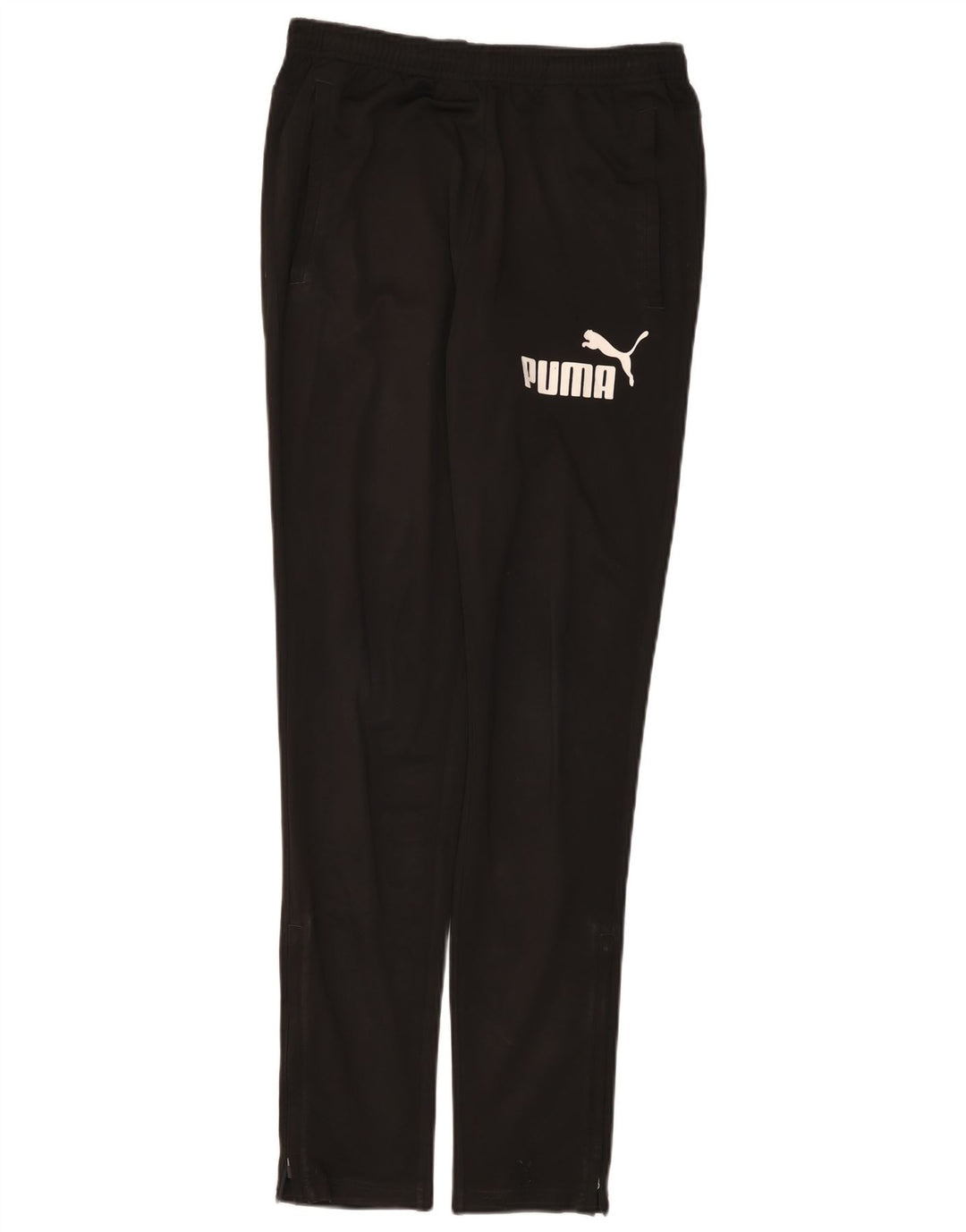 Puma Pantalon de Survêtement Graphique Homme Petit Noir Polyester