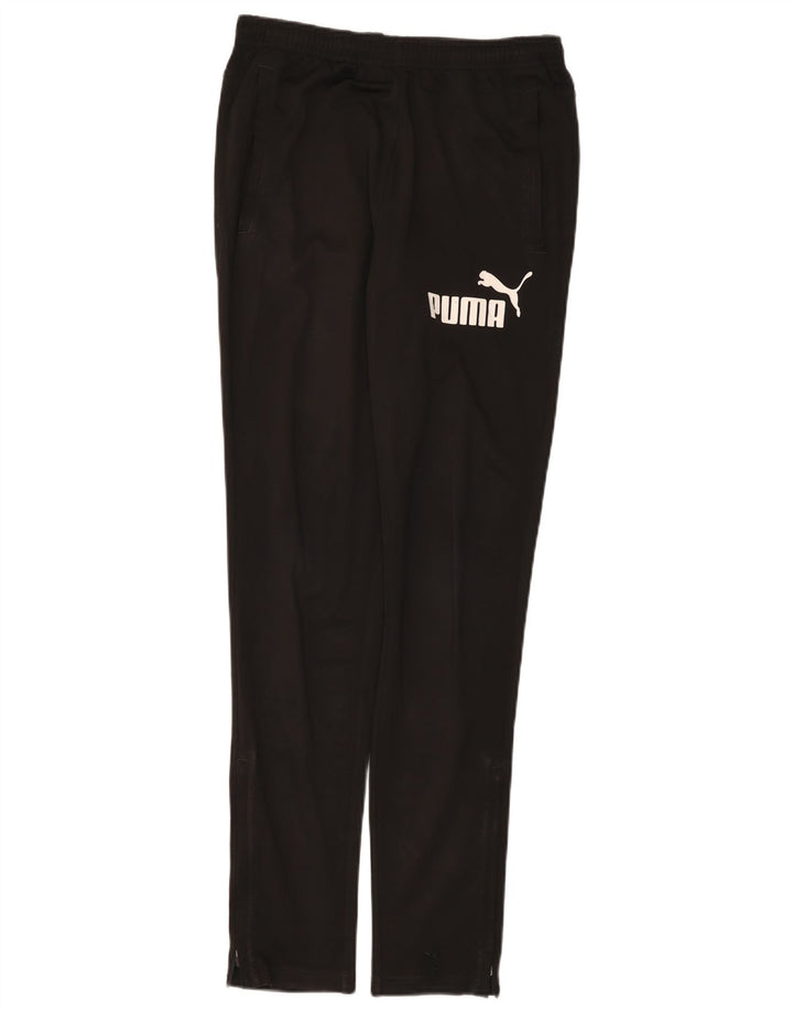 Puma Pantalon de Survêtement Graphique Homme Petit Noir Polyester