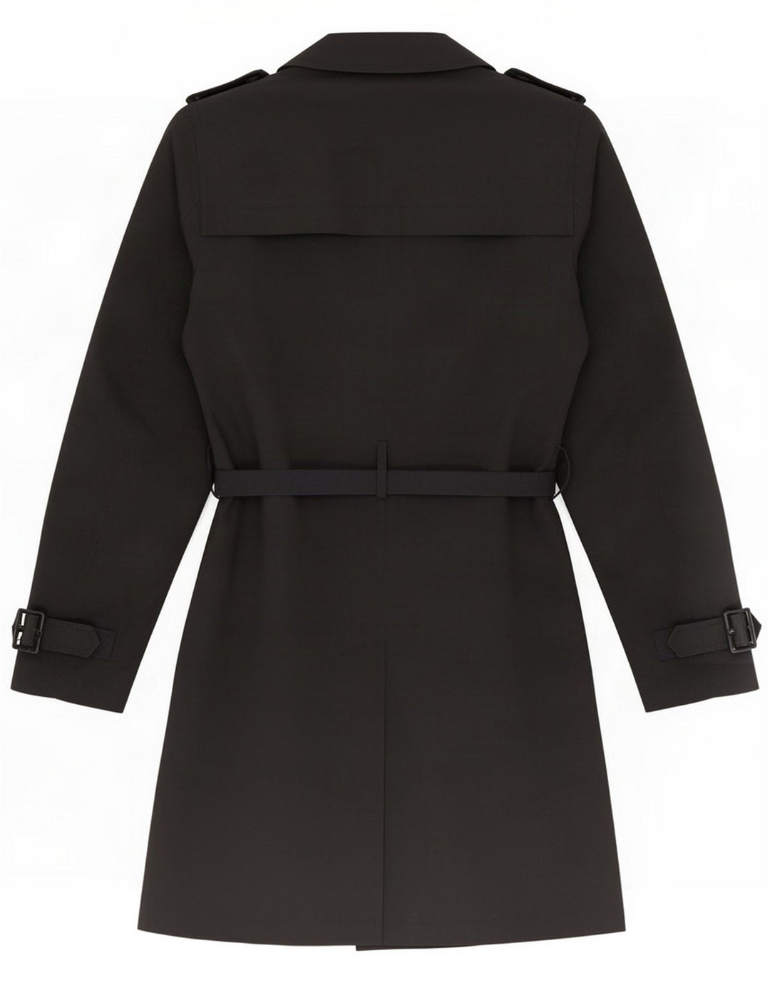 Marks & Spencer Trench-coat pour femme UK 12 Polyester noir moyen