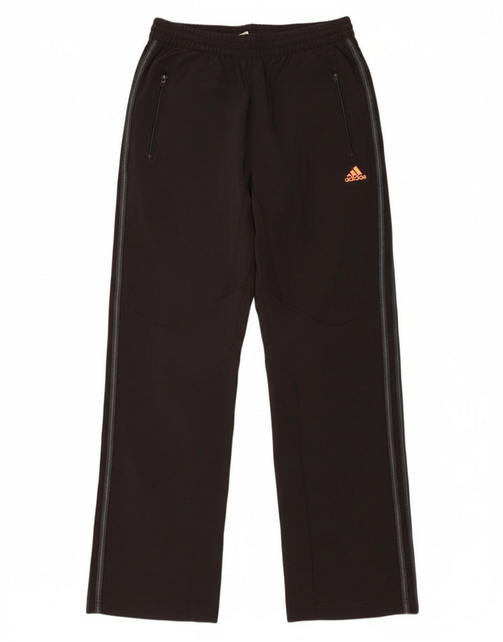 ADIDAS Boys Climacool Tracksuit Trousers 13-14 Years  Black Polyester