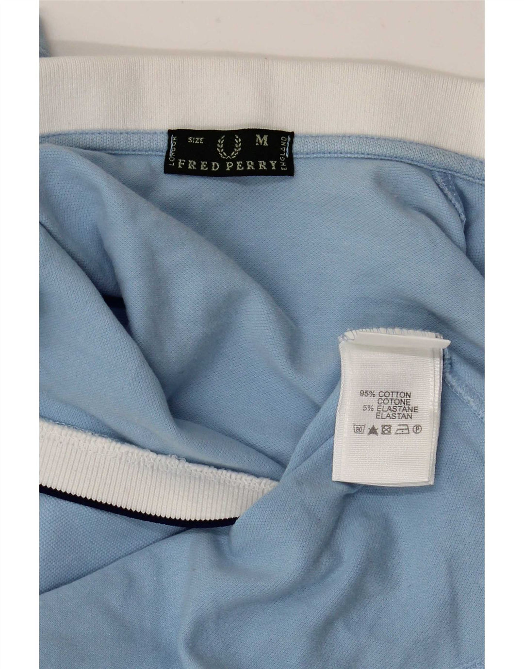 Fred Perry Polo Femme Bleu Moyen Coton Sport