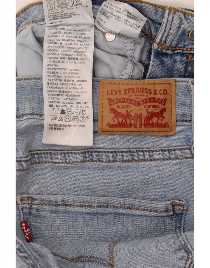 Levi's Jean 314 Shaping Straight Femme Bleu Coton W32 L30