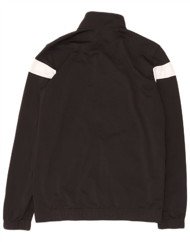 PUMA Veste de Survêtement Garçon 15-16 ans Noir Colorblock Polyester