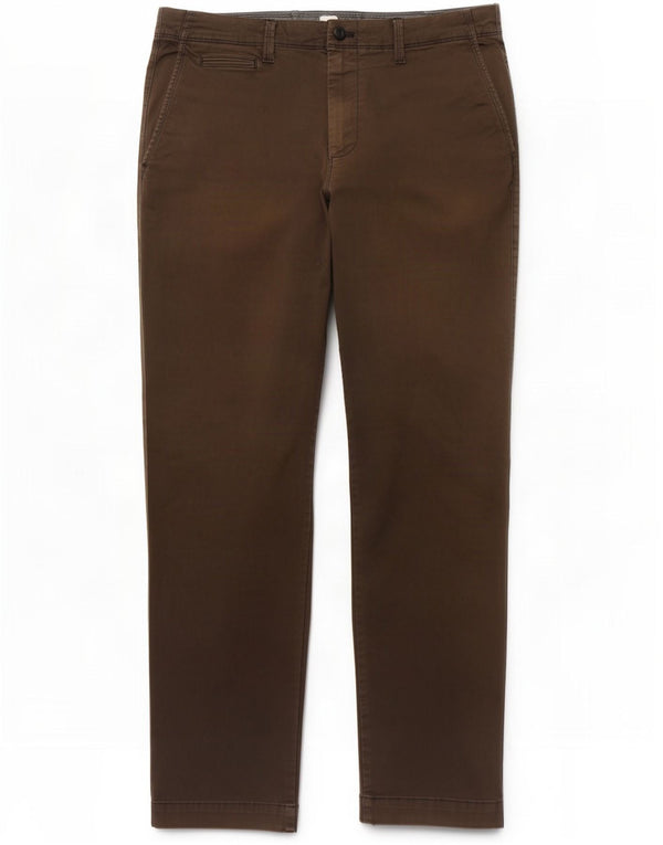 Gap Pantalon Chino Slim Fit Homme W34 L32 Gris Coton