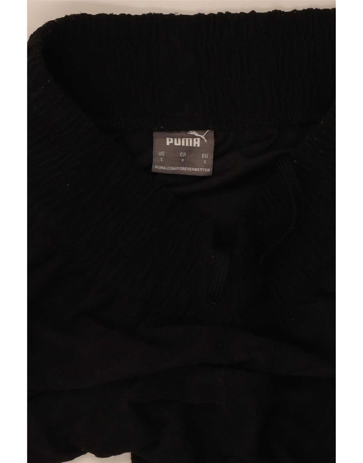 Puma Short de sport pour femme UK 10 Small Noir Polyester