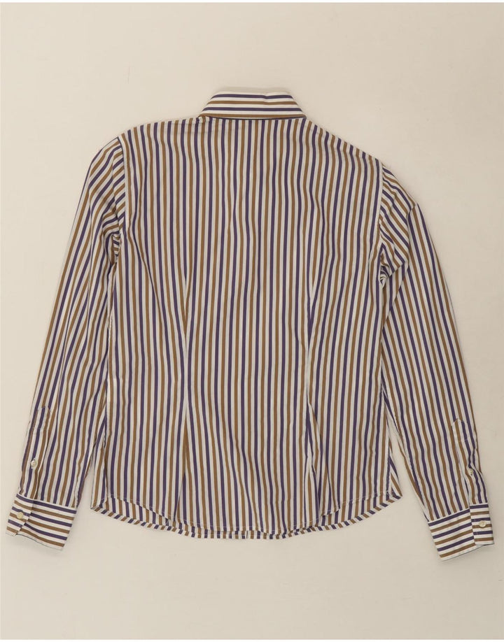 BROOKSFIELD Womens Shirt IT 46 Large Multicoloured Striped Cotton Vintage Brooksfield and Second-Hand Brooksfield from Messina Hembry 